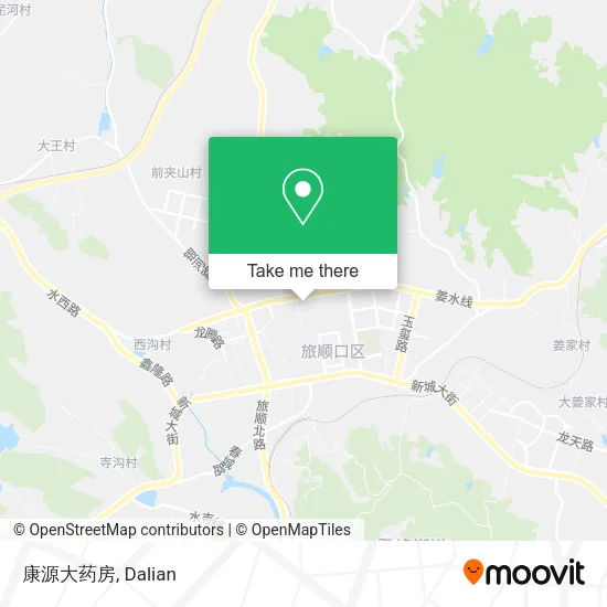 康源大药房 map