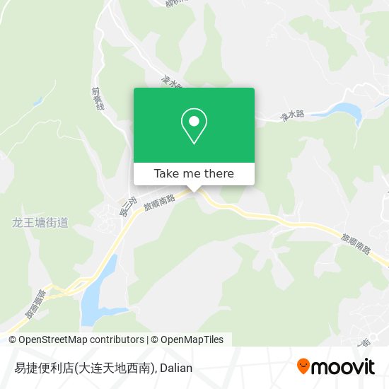 易捷便利店(大连天地西南) map