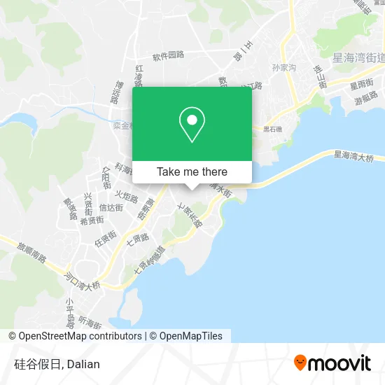 硅谷假日 map