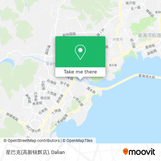 星巴克(高新锦辉店) map