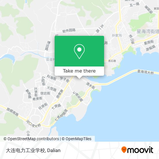 大连电力工业学校 map
