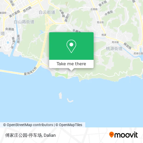 傅家庄公园-停车场 map