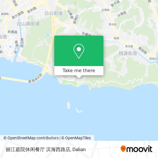 丽江庭院休闲餐厅 滨海西路店 map