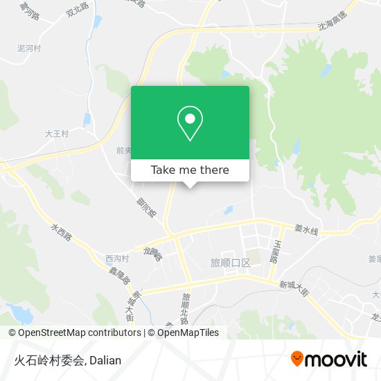 火石岭村委会 map