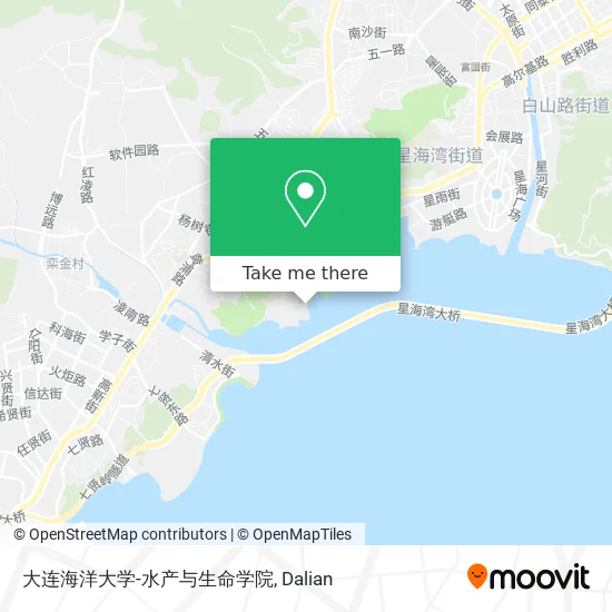大连海洋大学-水产与生命学院 map