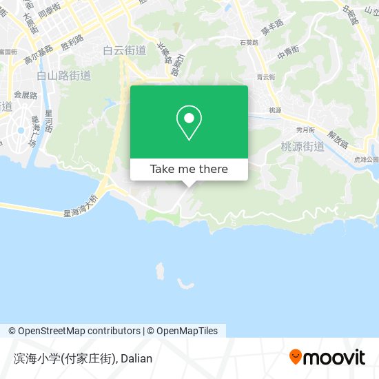 滨海小学(付家庄街) map