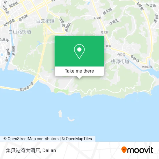 集贝港湾大酒店 map