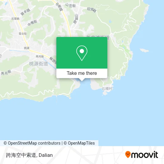跨海空中索道 map