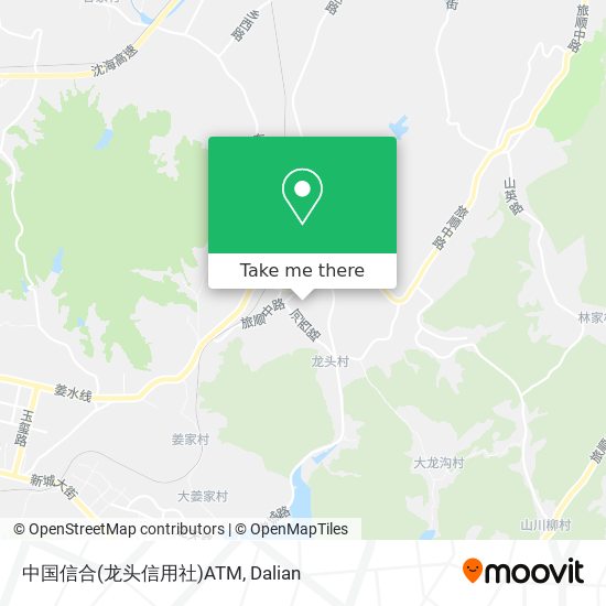 中国信合(龙头信用社)ATM map