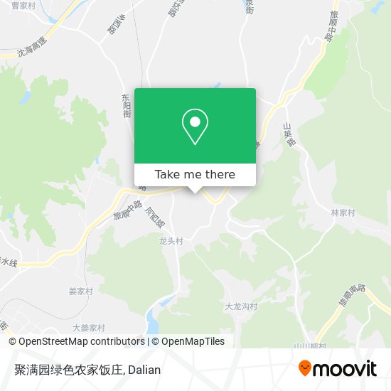 聚满园绿色农家饭庄 map