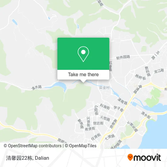 清馨园22栋 map