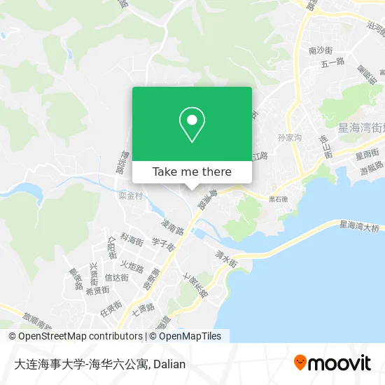 大连海事大学-海华六公寓 map