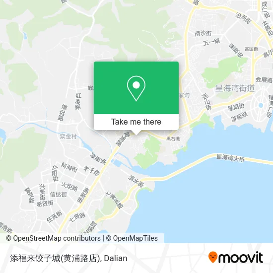 添福来饺子城(黄浦路店) map