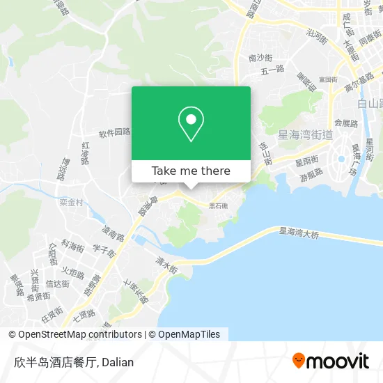 欣半岛酒店餐厅 map