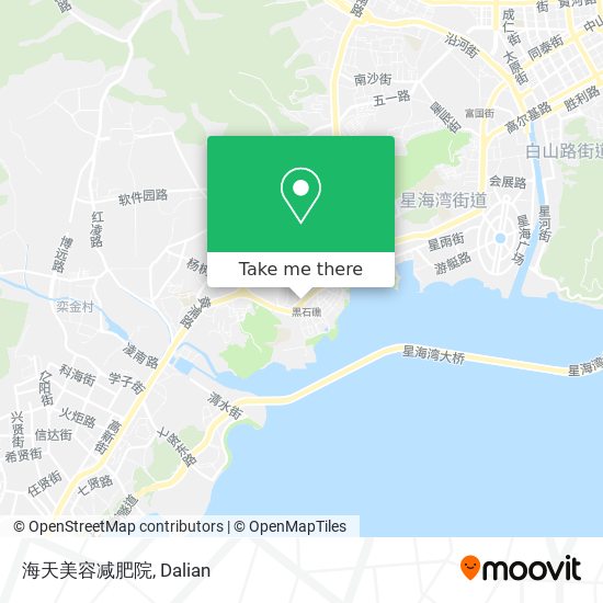 海天美容减肥院 map