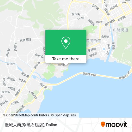 漫城大药房(黑石礁店) map