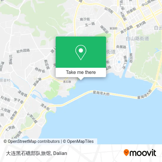 大连黑石礁部队旅馆 map