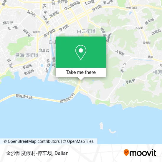 金沙滩度假村-停车场 map