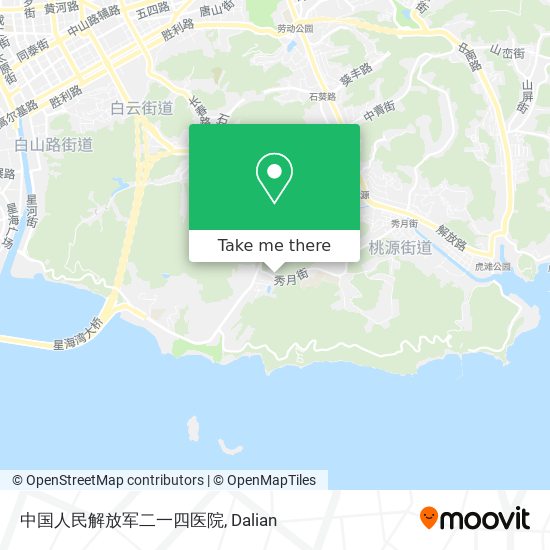 中国人民解放军二一四医院 map