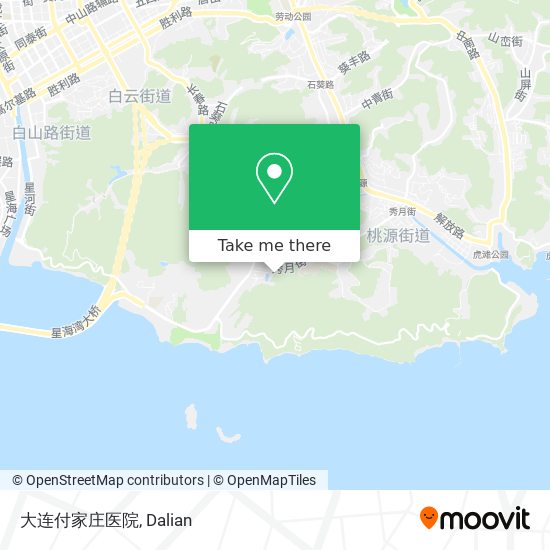 大连付家庄医院 map