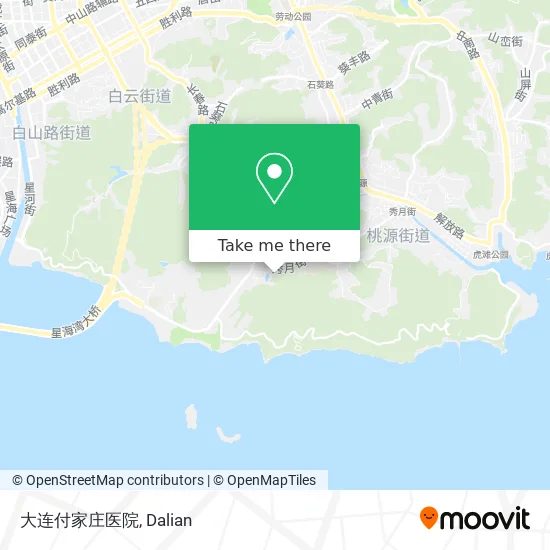 大连付家庄医院 map