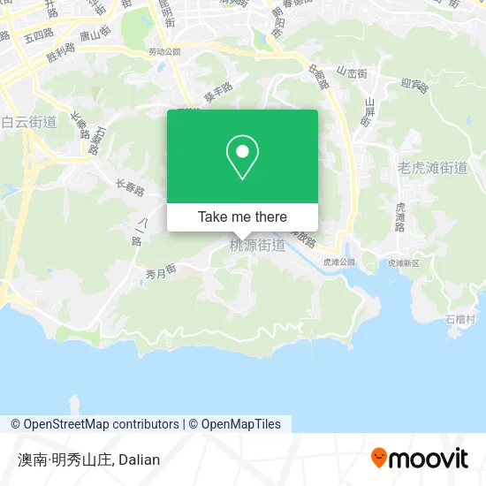 澳南·明秀山庄 map