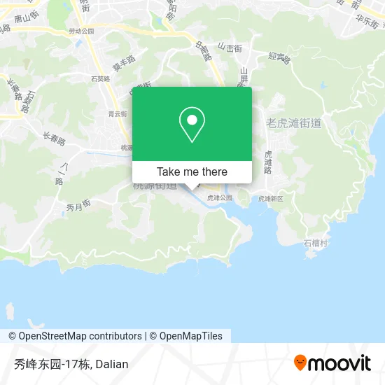 秀峰东园-17栋 map