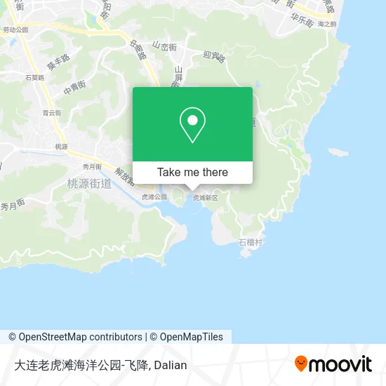 大连老虎滩海洋公园-飞降 map