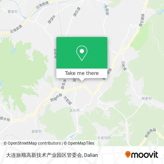 大连旅顺高新技术产业园区管委会 map