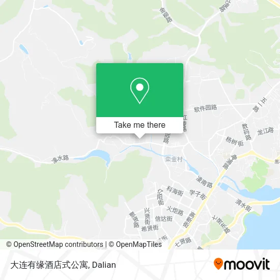 大连有缘酒店式公寓 map