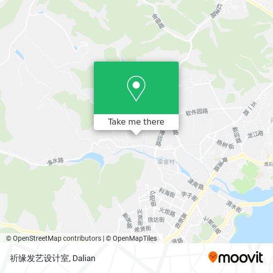 祈缘发艺设计室 map