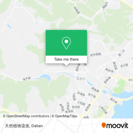 天然植物染发 map