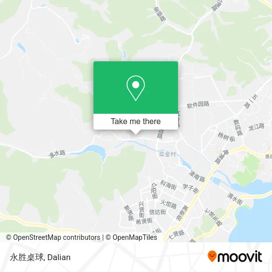 永胜桌球 map