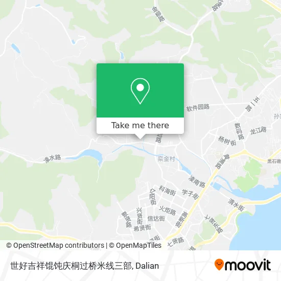 世好吉祥馄饨庆桐过桥米线三部 map