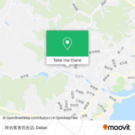 祥合客舍百合店 map