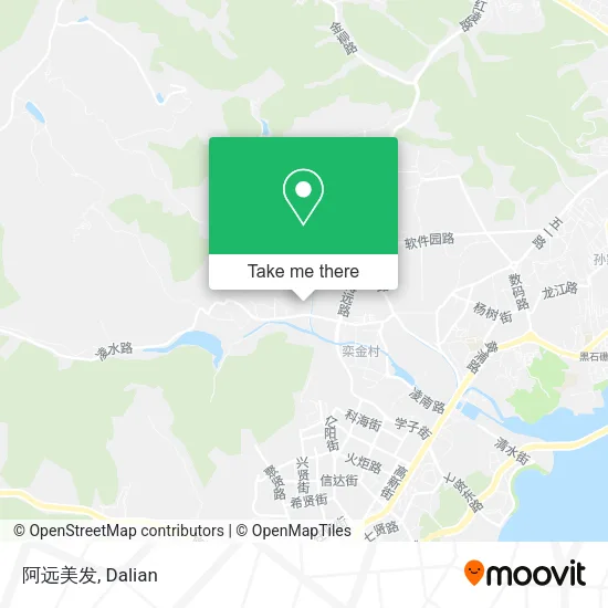 阿远美发 map