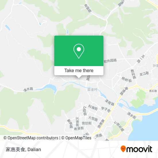 家惠美食 map