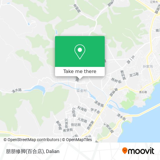 朋朋修脚(百合店) map