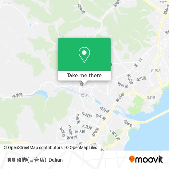 朋朋修脚(百合店) map