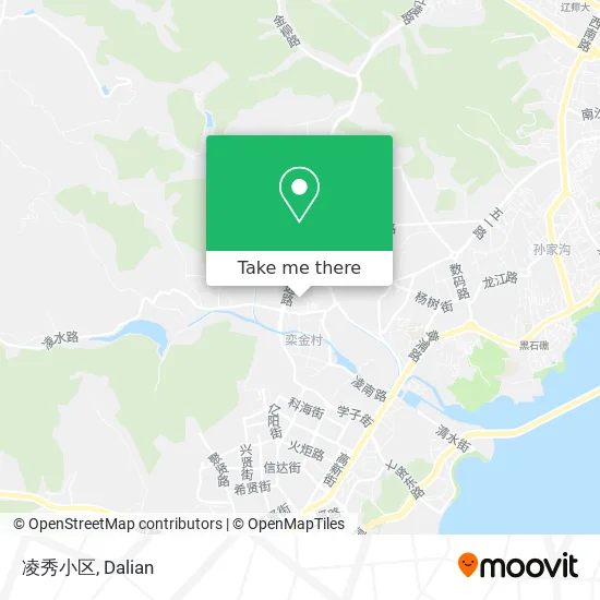 凌秀小区 map