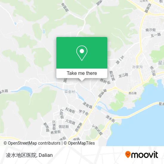 凌水地区医院 map