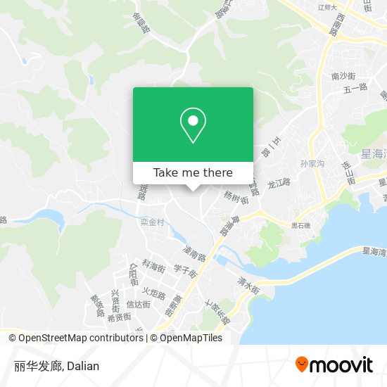 丽华发廊 map