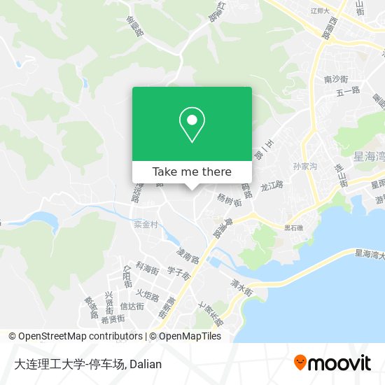 大连理工大学-停车场 map