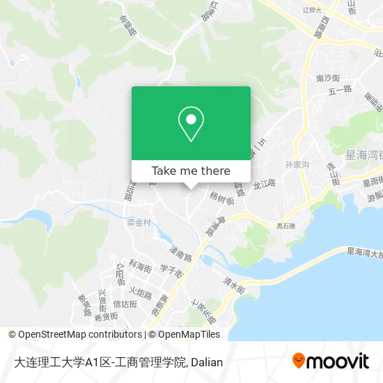 大连理工大学A1区-工商管理学院 map