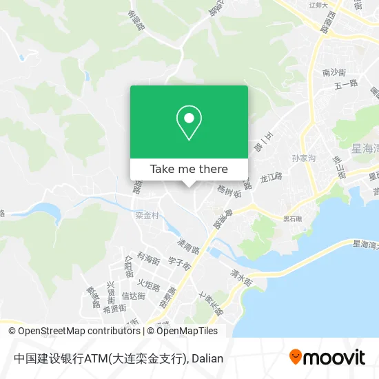 中国建设银行ATM(大连栾金支行) map