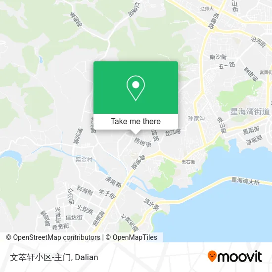 文萃轩小区-主门 map