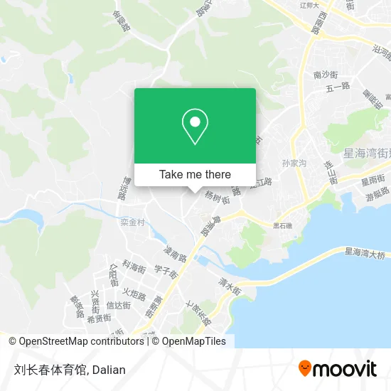 刘长春体育馆 map