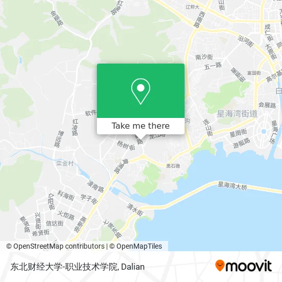 东北财经大学-职业技术学院 map