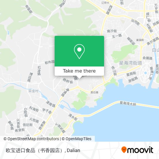 欧宝进口食品（书香园店） map