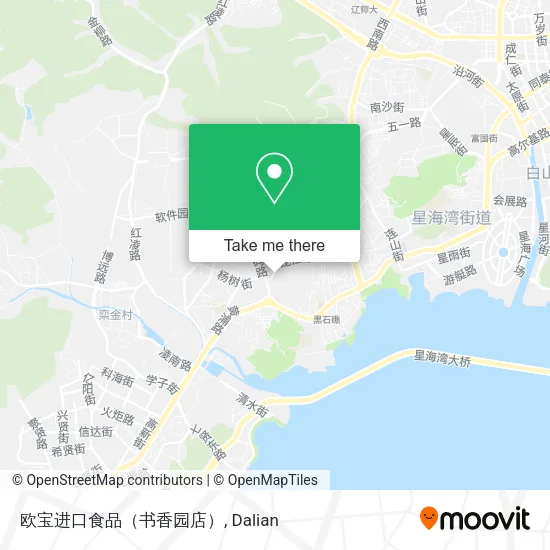 欧宝进口食品（书香园店） map